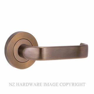 LOCKWOOD 1220/1221/74ORB LEVER ON ROSE OIL RUBBED BRONZE