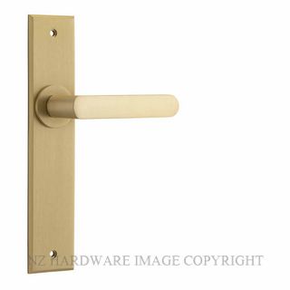 IVER 15368 OSAKA CHAMFERED PASSAGE FURNITURE BRUSHED BRASS