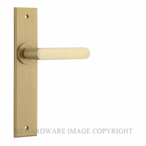 IVER 15368 OSAKA CHAMFERED PLATE BRUSHED BRASS