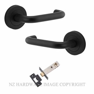 IVER 20353KPASS60 OSLO ROUND ROSE PASSAGE KITSET MATT BLACK