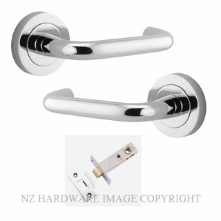 IVER 20354KPASS60 OSLO ROUND ROSE PASSAGE KITSET CHROME PLATE