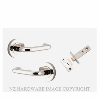 IVER 20358KIBPRIV60 OSLO ROUND ROSE INTERGRATED PRIVACY POLISHED NICKEL