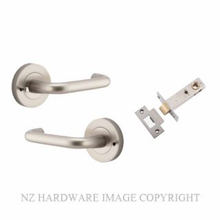 IVER 20359KIBPRIV60 OSLO ROUND ROSE INTERGRATED PRIVACY SATIN NICKEL