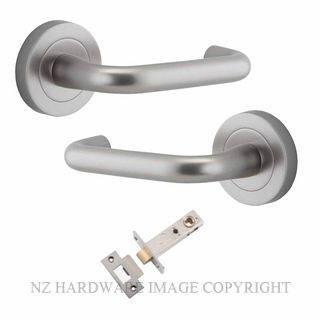 IVER 20359KPASS60 OSLO ROUND ROSE PASSAGE KITSET SATIN NICKEL