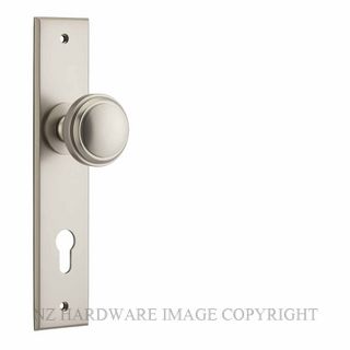IVER 14831E85 PADDINGTON CHAMFERED E85 EURO FURNITURE SATIN NICKEL