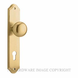 IVER 15328E85 CAMBRIDGE SHOULDERED E85 EURO FURNITURE BRUSHED BRASS