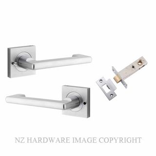 IVER 21175KIBPRIV60 BALTIMORE RETURN SQUARE ROSE INTERGRATED PRIVACY BRUSHED CHROME