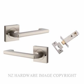 IVER 21179KIBPRIV60 BALTIMORE RETURN SQUARE ROSE INTERGRATED PRIVACY SATIN NICKEL