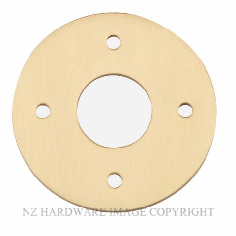 IVER 17125 ADAPTOR PLATE BRUSHED GOLD PVD