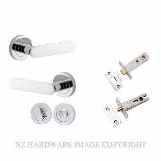 IVER 0334KPRIV60 BRONTE ROUND ROSE PRIVACY KITSET CHROME PLATE