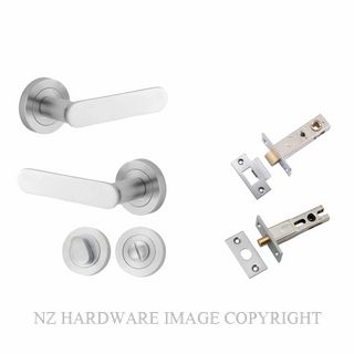 IVER 0335KPRIV60 BRONTE ROUND ROSE PRIVACY KITSET BRUSHED CHROME