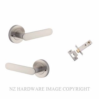 IVER 0339KIBPRIV60 BRONTE ROUND ROSE INTERGRATED PRIVACY SATIN NICKEL