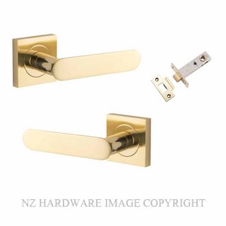 IVER 0400KPASS60 BRONTE SQUARE ROSE PASSAGE KITSET POLISHED BRASS