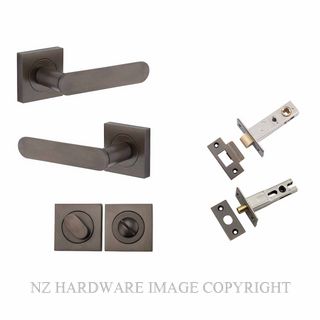 IVER 0401KPRIV60 BRONTE SQUARE ROSE PRIVACY KITSET SIGNATURE BRASS