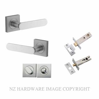 IVER 0405KPRIV60 BRONTE SQUARE ROSE PRIVACY KITSET BRUSHED CHROME