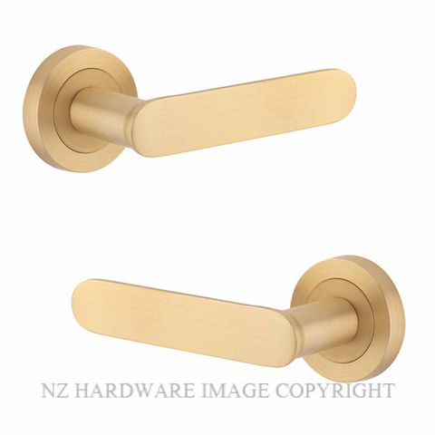 IVER 0452 BRONTE ROUND ROSE FURNITURE BRUSHED BRASS