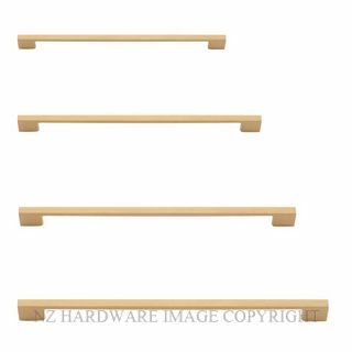 IVER 0556 CALI CABINET HANDLE 194MM BRUSHED BRASS