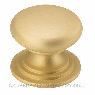 IVER 17118 SARLAT CUPBOARD KNOB 38MM BRUSHED GOLD PVD