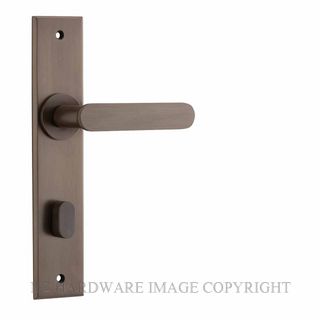 IVER 10784P85 BRONTE CHAMFERED PRIVACY FURNITURE SIGNATURE BRASS
