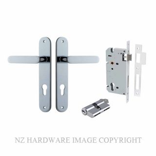 IVER 11764KENTR60KK BRONTE OVAL KEY-KEY ENTRANCE LOCK KITSET CHROME PLATE