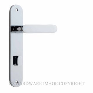 IVER 11764P85 BRONTE OVAL PRIVACY FURNITURE CHROME PLATE