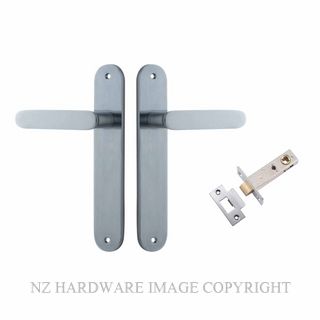 IVER 12264KPASS60 BRONTE OVAL PASSAGE KITSET BRUSHED CHROME