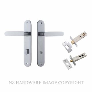 IVER 12264KPRIV60 BRONTE OVAL PRIVACY KITSET BRUSHED CHROME
