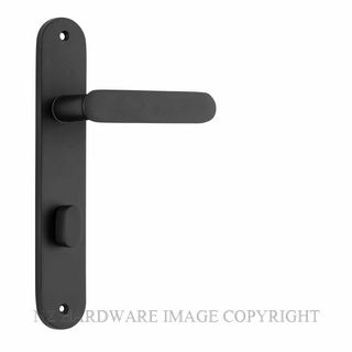 IVER 12764P85 BRONTE OVAL PRIVACY FURNITURE MATT BLACK