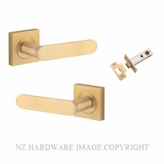 IVER 0463KPASS60 BRONTE SQUARE ROSE PASSAGE KITSET BRUSHED BRASS