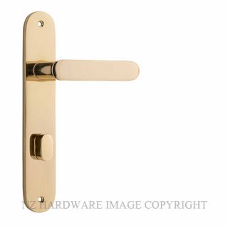 IVER 10264P85 BRONTE OVAL PRIVACY FURNITURE POLISHED BRASS