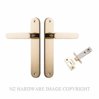 IVER 10264KPASS60 BRONTE OVAL PASSAGE KITSET POLISHED BRASS