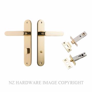 IVER 10264KPRIV60 BRONTE OVAL PRIVACY KITSET POLISHED BRASS