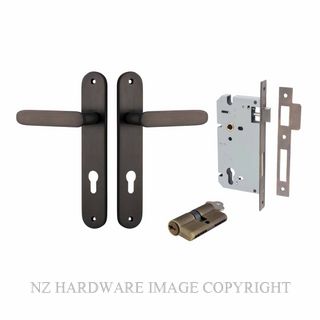 IVER 10764KENTR60KK BRONTE OVAL KEY-KEY ENTRANCE LOCK KITSET SIGNATURE BRASS