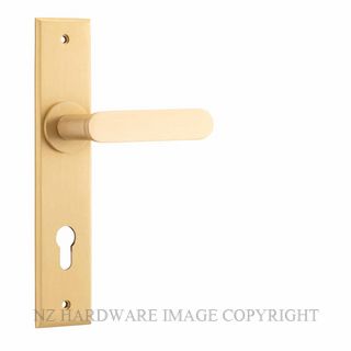 IVER 15284E85 BRONTE CHAMFERED E85 EURO FURNITURE BRUSHED BRASS