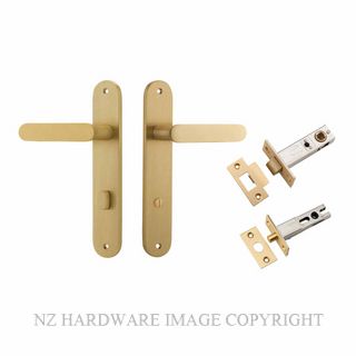 IVER 15264KPRIV60 BRONTE OVAL PRIVACY KITSET BRUSHED BRASS
