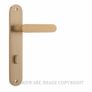 IVER 15264P85 BRONTE OVAL PRIVACY FURNITURE BRUSHED BRASS