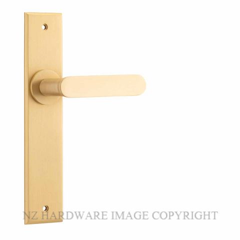IVER 15284 BRONTE CHAMFERED PLATE BRUSHED BRASS