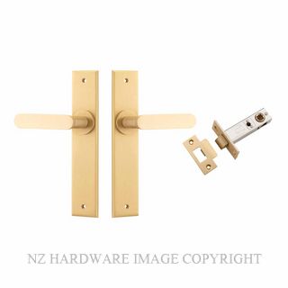 IVER 15284KPASS60 BRONTE CHAMFERED PASSAGE KITSET BRUSHED BRASS