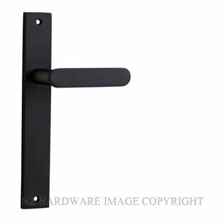 IVER 12748 BRONTE RECTANGULAR PLATE MATT BLACK