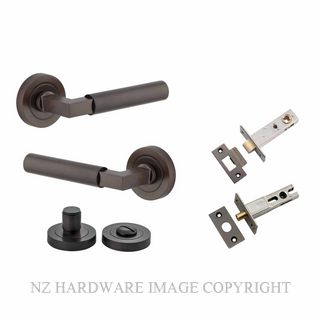 IVER 0341KPRIV60 BERLIN ROUND ROSE PRIVACY KITSET SIGNATURE BRASS