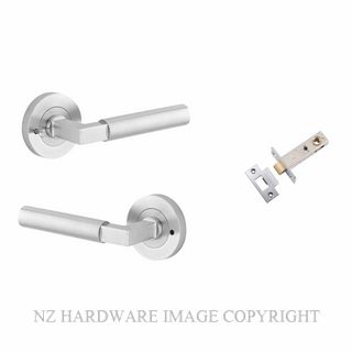 IVER 0345KIBPRIV60 BERLIN ROUND ROSE INTERGRATED PRIVACY BRUSHED CHROME