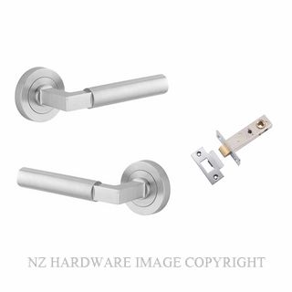 IVER 0345KPASS60 BERLIN ROUND ROSE PASSAGE KITSET BRUSHED CHROME