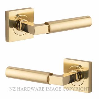 IVER 0410 BERLIN SQUARE ROSE FURNITURE POLISHED BRASS