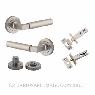 IVER 0349KPRIV60 BERLIN ROUND ROSE PRIVACY KITSET SATIN NICKEL