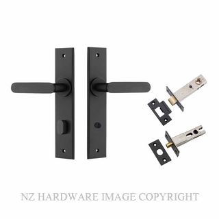 IVER 12784KPRIV60 BRONTE CHAMFERED PRIVACY KITSET MATT BLACK