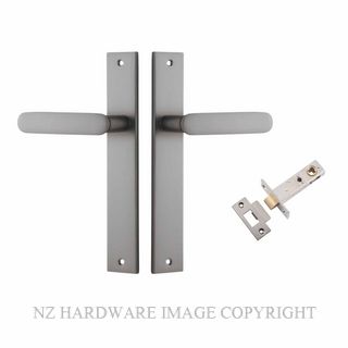 IVER 14748KPASS60 BRONTE RECTANGULAR PASSAGE KITSET SATIN NICKEL