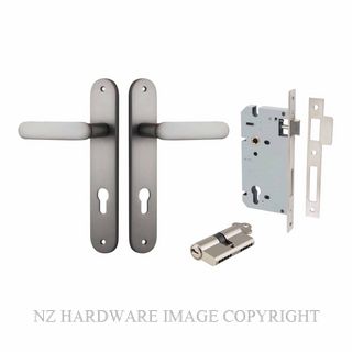 IVER 14764KENTR60KK BRONTE OVAL KEY-KEY ENTRANCE LOCK KITSET SATIN NICKEL