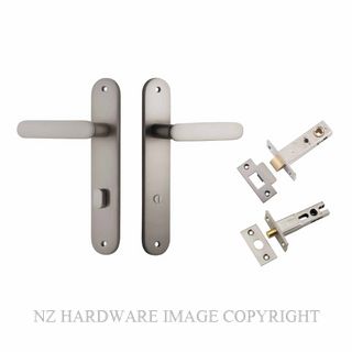 IVER 14764KPRIV60 BRONTE OVAL PRIVACY KITSET SATIN NICKEL