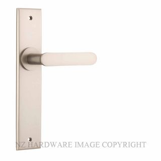 IVER 14784 BRONTE CHAMFERED PASSAGE FURNITURE SATIN NICKEL