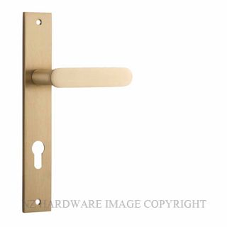 IVER 15248E85 BRONTE RECTANGULAR E85 EURO FURNITURE BRUSHED BRASS